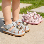 2026夏季新款0-1岁男童鞋叫叫鞋凉鞋软底婴儿学步鞋女宝宝鞋5668