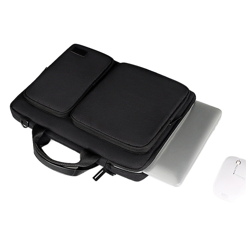 Wholesale Laptop Bag with Large Capacity, 14inch Inch Notebook Shoulder Crossbody Bag, Water-Resistant Business Briefcase