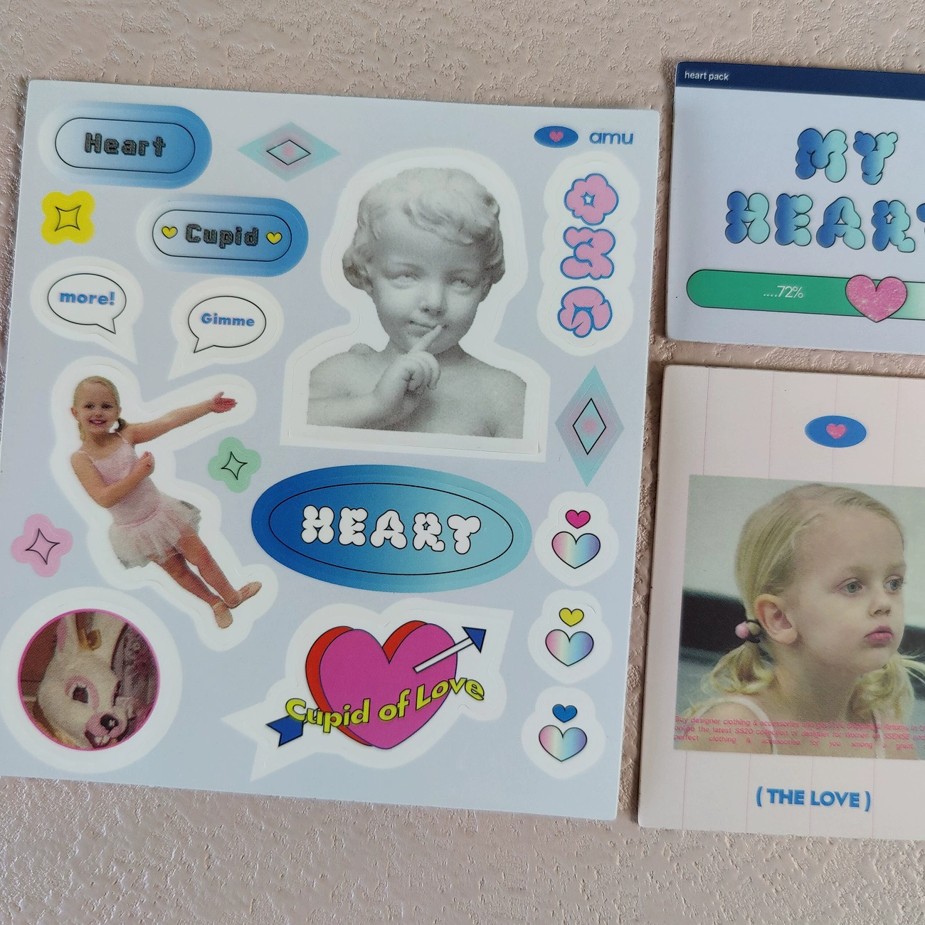Polaroid, sticker, cards, South Korea, (Physicals)