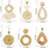 Retro beach earrings, European style, suitable for import, Amazon