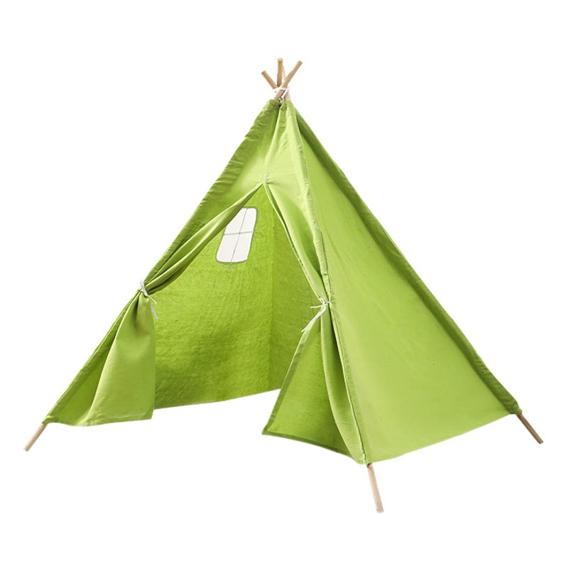 Tienda DE LOS NIÑOS carpa India pintura DIY graffiti hecho a mano actividades al aire libre bebé pintado a mano triángulo carpa