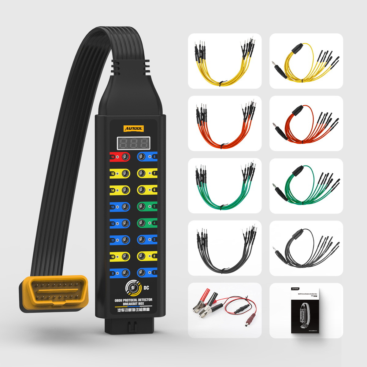 Caja de Prueba de Protocolo OBD Automotriz AUTOOL image 5