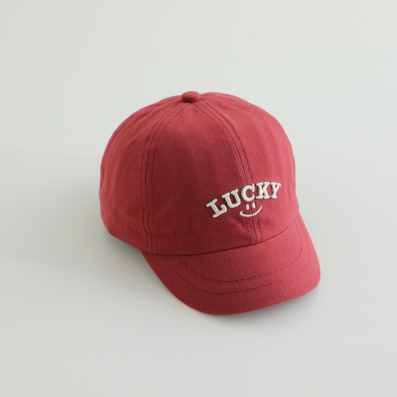 2-5 Primavera y otoño delgada sombrero para bebés coreanos boina para niños sombrero de béisbol de estilo extranjero sombrero de lengua de pato con sombrero de moda