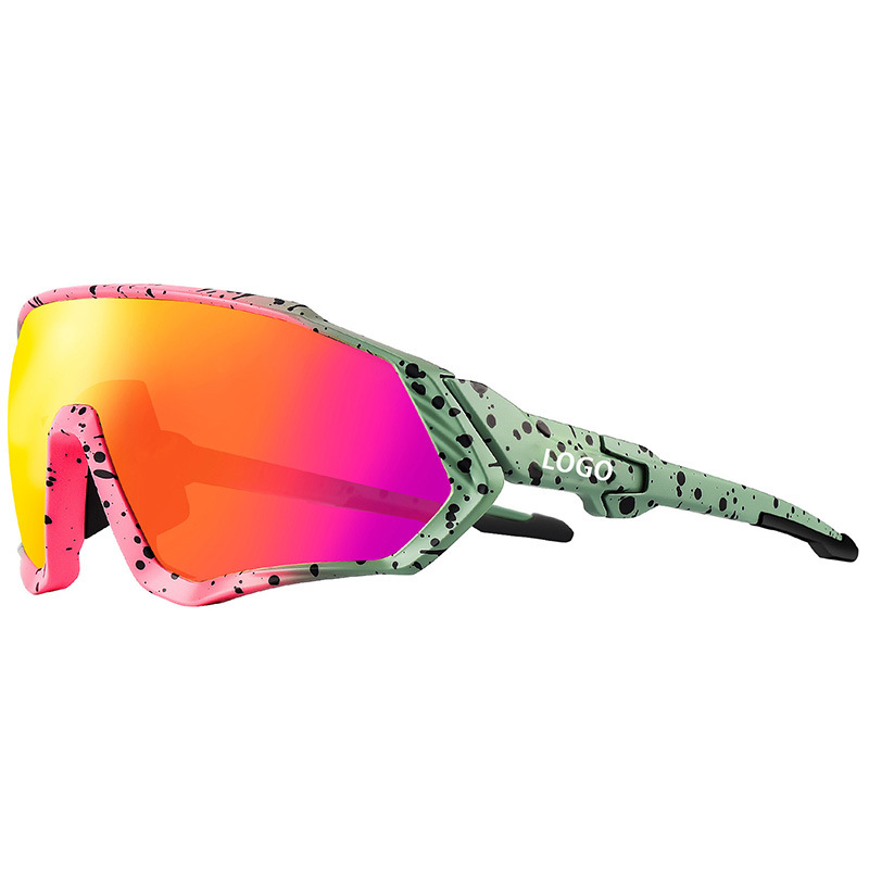 Gafas de Ciclismo Deportivas Personalizadas de TR90, Polarizado, Personalizable, para Ciclismo y Deportes al Aire Libre
