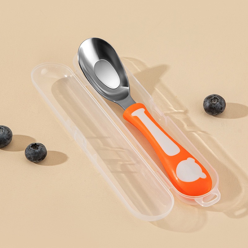 스테인레스 스틸 잉곳 스푼 오렌지