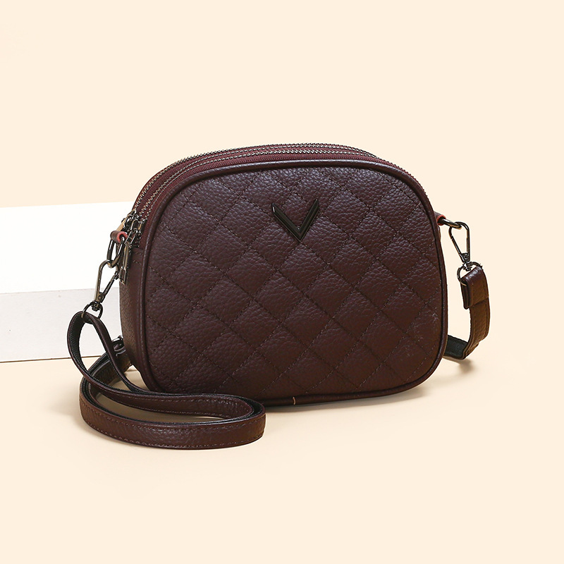 Bolso de mujer de cuero nuevo bolso de hombro de mujer Lingerie simple moda mochila de moda pequeño fabricante de bolso de viento