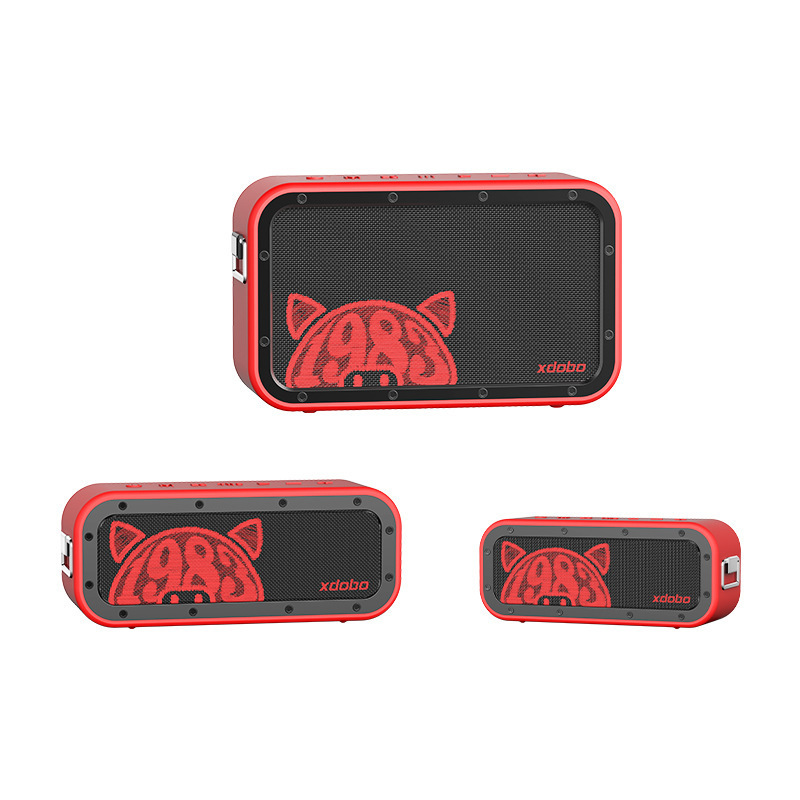XDOBO Xidobao 1983 MAX Bluetooth スピーカー屋外 120 ワットハイパワーポータブルサブウーファー防水スピーカー|undefined