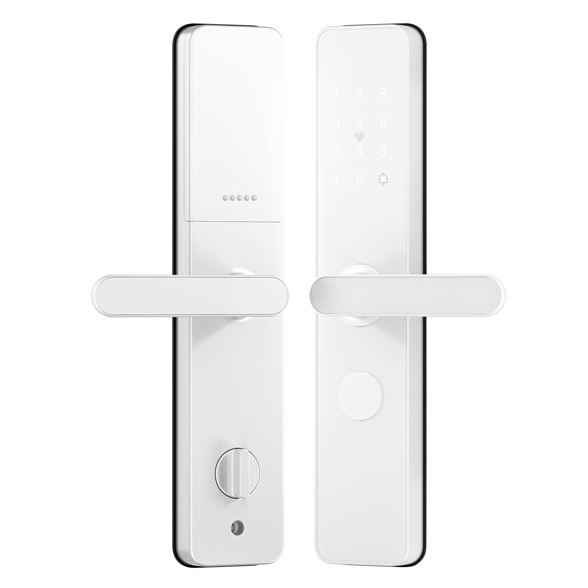 Cerradura de combinación blanca N333