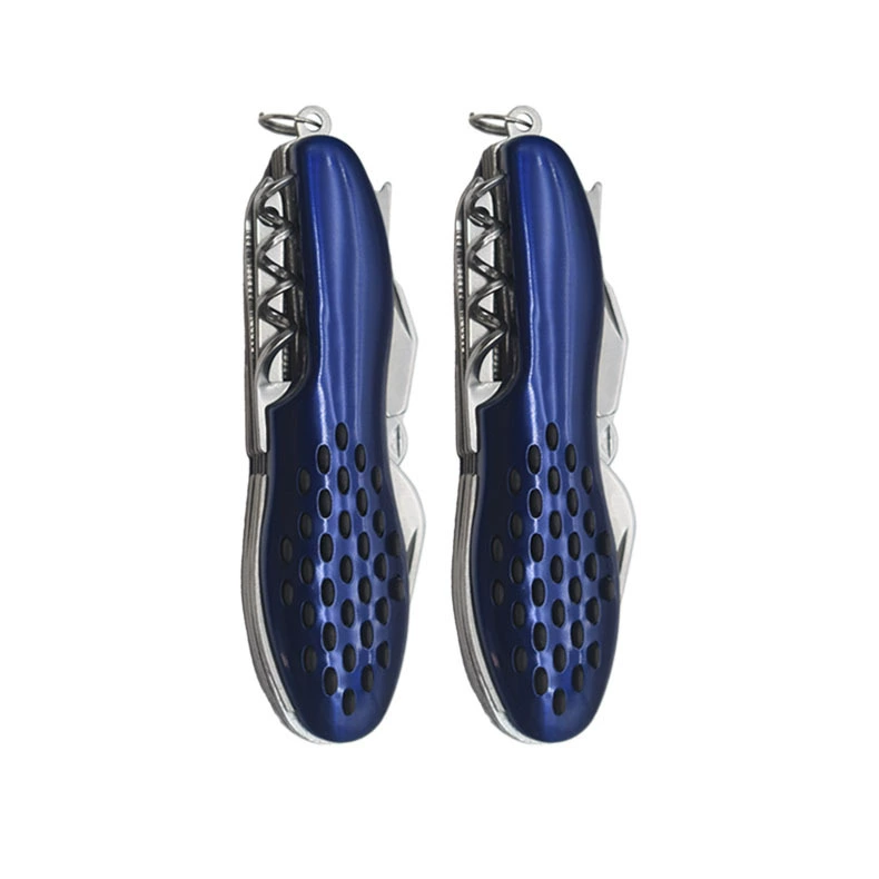 Creative universal travel foldable knife stainless steel, direct factory sales, Birthday gift