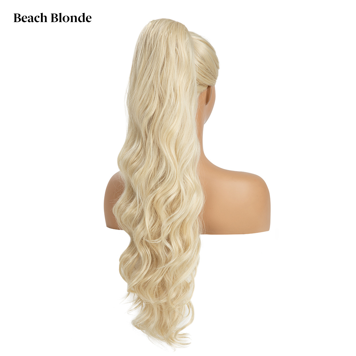 Sintētiskie mati sievietēm ar gariem, cirtainiem matiem, aukliņas stila, sintētiskās šķiedras, augstām zirgastēm un liela viļņa mākslīgām bizēm._voghion.com