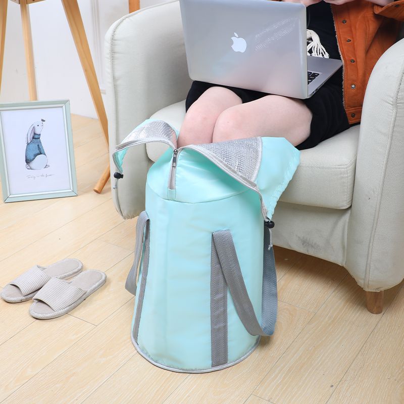 Source factory new product foot soaking bucket foot soaking basin household foldable foot soaking bag hotel portable foot soaking bucket