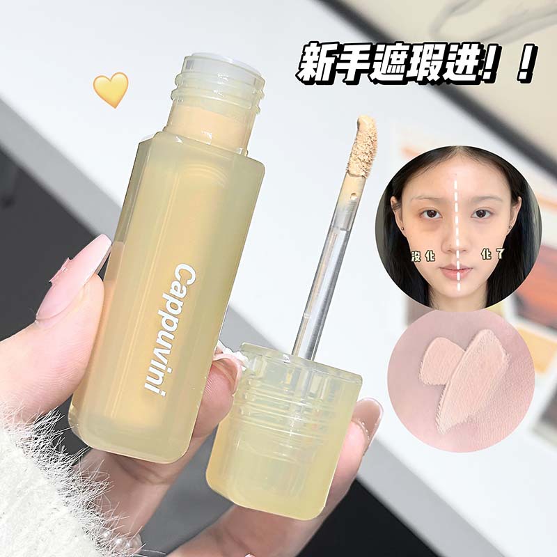 CAPPUVINI Velvet Mist opacificador mate para brillo facial, cubriendo los círculos oscuros, hidratando las marcas y no atascando el maquillaje.