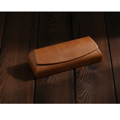 Retro glasses case Simplicity Portable pu European style Sunglasses storage box literature myopia Sunglasses Box