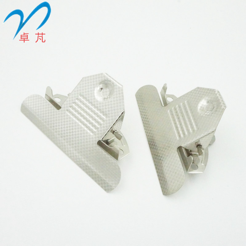 金属蝴蝶夹 山字型收纳夹 小黑板 五金开合夹 金属夹子弹簧批发