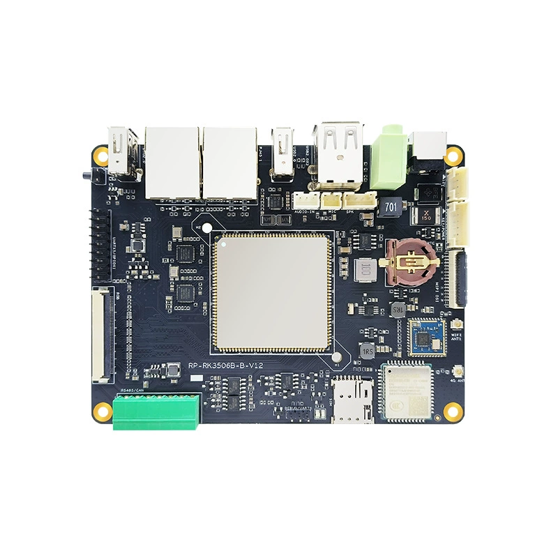 Плата разработки Rockchip RK3506, модульная плата PLC для промышленного управления, трёхъядерная A7, Rongpin RP-RK3506B
