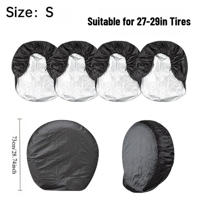 Spare wheel cover — Direct Sales Car Tire Cover - rv-tire-cover-s-size-1pcopp-bag
