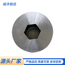 定制加工堵头五金零件锻造加工 来图开模精密锻造抛丸铝合金堵头
