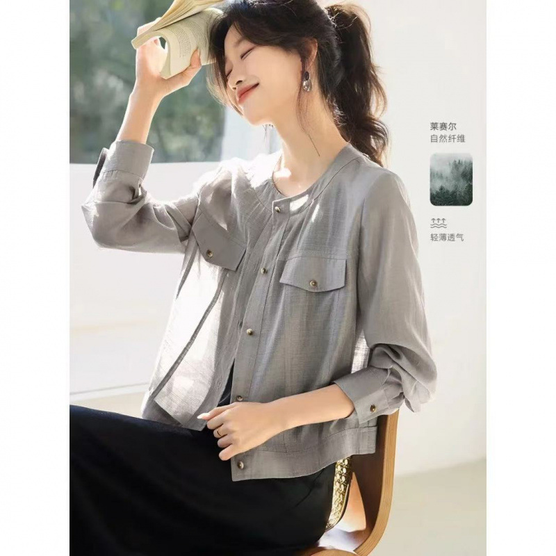 Summer light and thin breathable long-sleeve