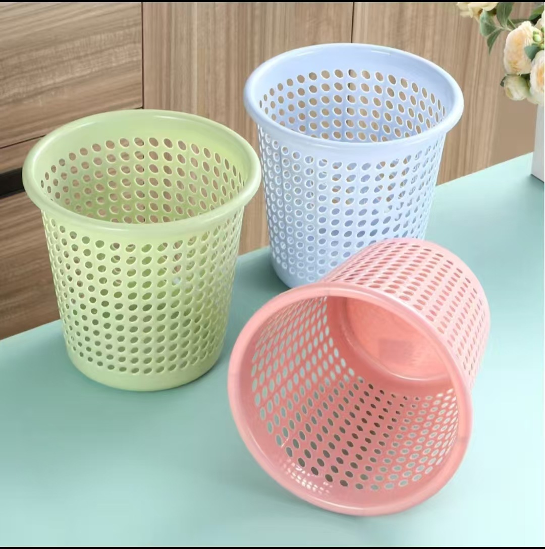 Cesta de papel, bote de basura doméstico, sala de estar sin tapa, baño, cocina, sala de estar, oficina, bote de basura de plástico grueso, lote de bote de basura