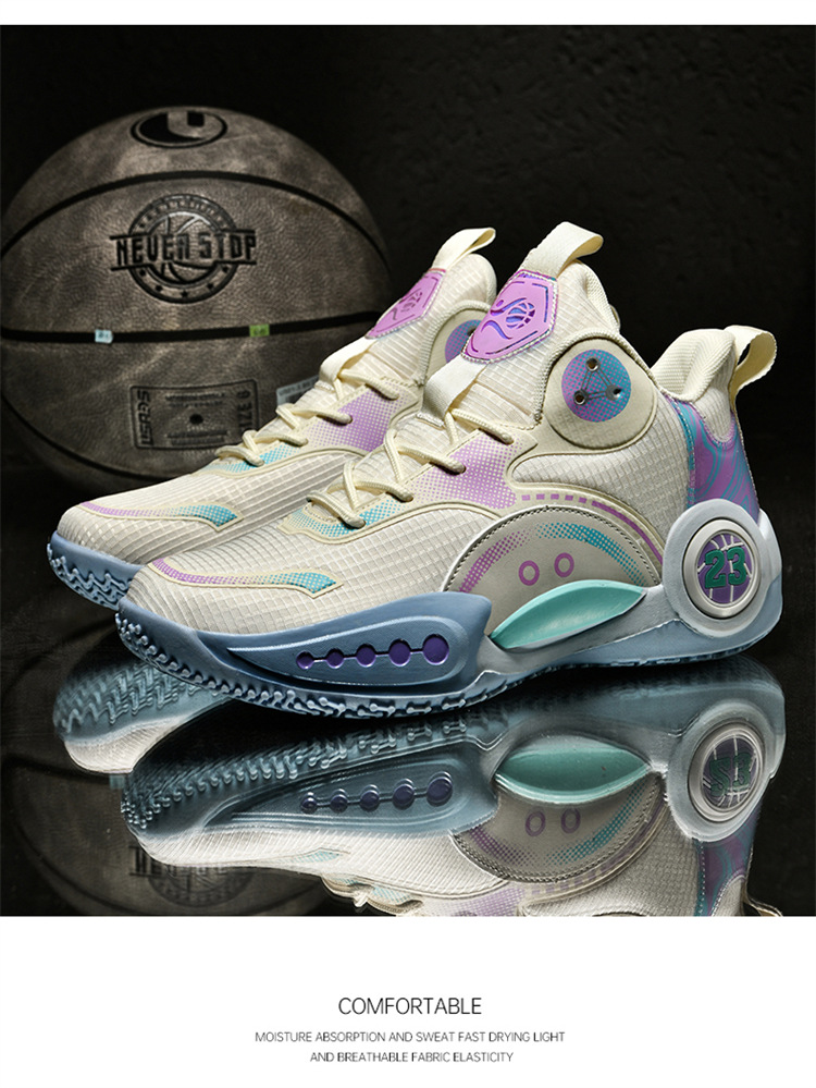 Nieuwe basketbalschoenen 2023, Leisure Youth Mesh, Professionele praktische voetbalschoenen voor studenten, Phantom sportschoenen voor heren en dames_voghion.com