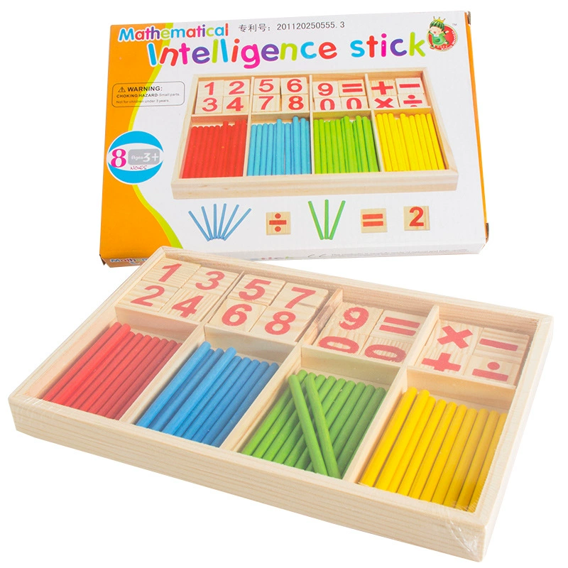 Teaching aids for kindergarten for teaching maths, counting sticks for elementary school students, addition and subtraction