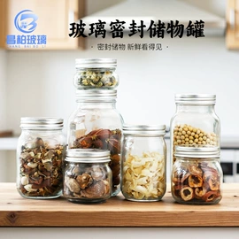 玻璃罐;玻璃瓶;密封盒储物罐