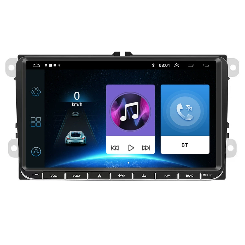 Глобальная кросс-граница подходит для Volkswagen General 9-дюймовый Android большой экран автомобильный центральный блок GPS навигация Bluetooth мультимедиа плеер
