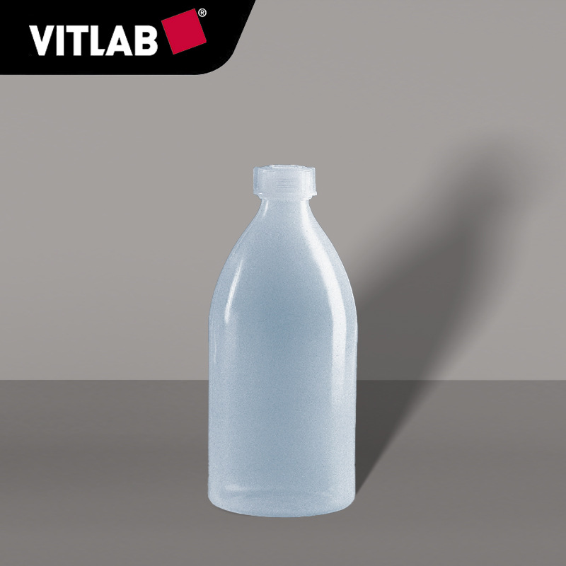 德国VITLAB窄口瓶带螺旋盖PE-LD材质实验室试剂瓶