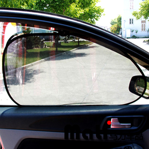 Supply wholesale new black mesh oblique block, car sunshade, sun block, oblique side block, triangular side block
