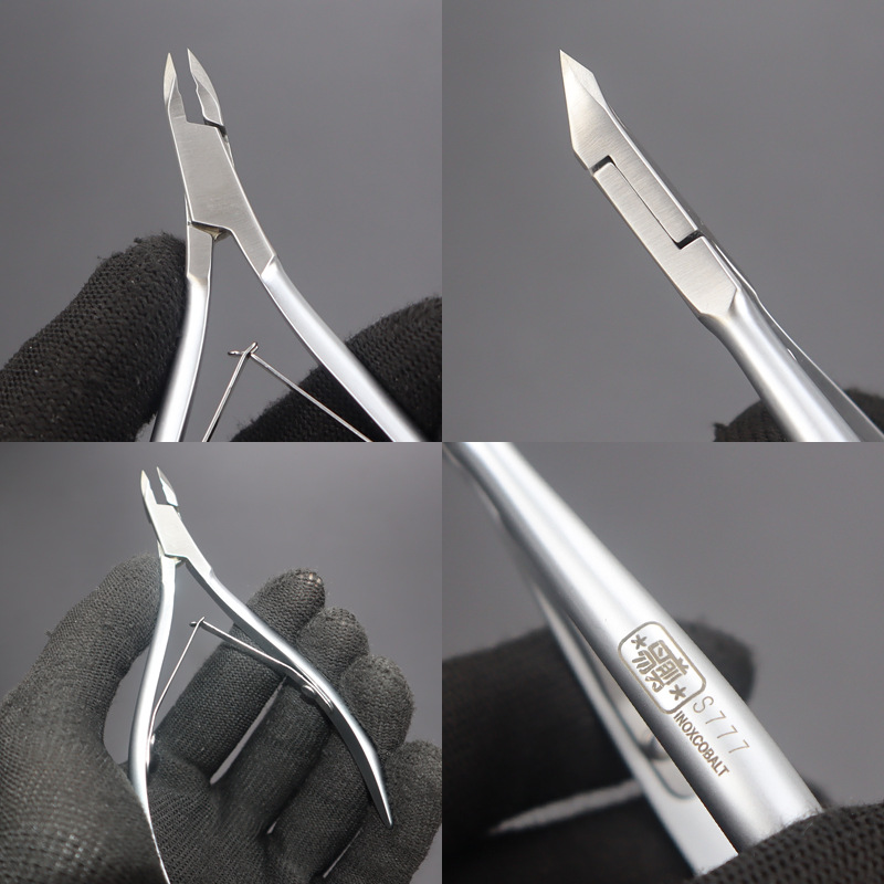 Cortaúñas Vietnam Easy Cut S.777, Nuevo Cortacutículas de Acero Inoxidable para el Cuidado de las Uñas