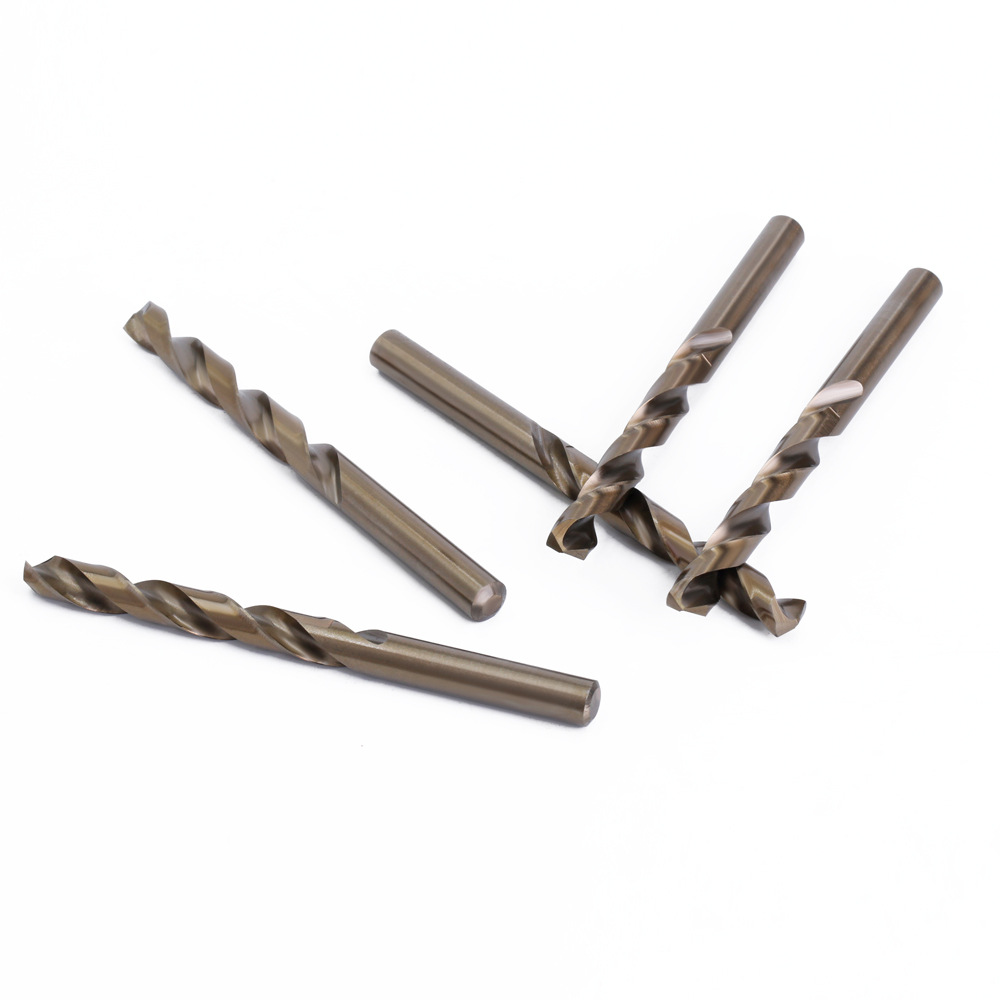 broca torcida M35 molienda completa de acero inoxidable que contiene cobalto broca de placa de acero de metal broca de aleación de aluminio broca de agujero