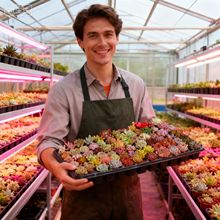 1仓多肉植物批发多肉整箱砍头苗穴盘苗多肉绿植盆栽儿童植物盲盒