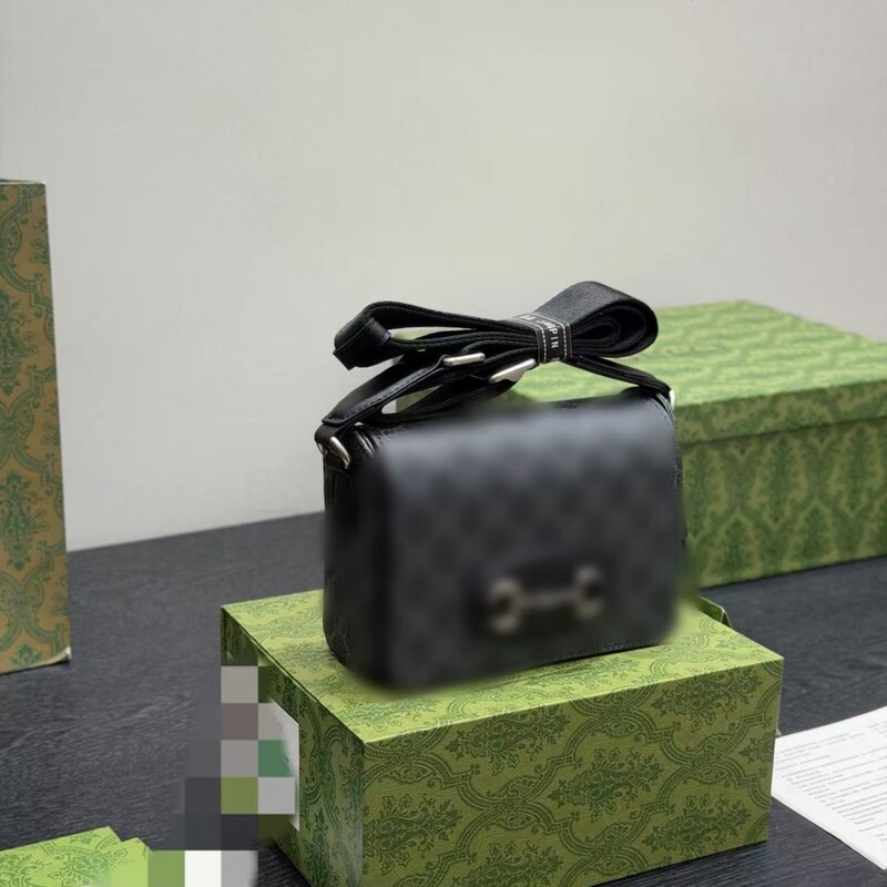 Gucci's new camera bag for men is a small square flap crossbody bag that is spacious, stylish, and durable