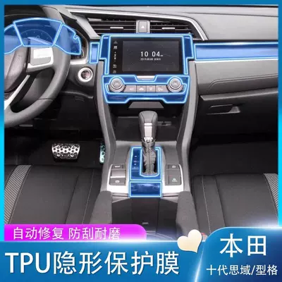 Screen, Gear Shift Decoration, Automotive – Car interior film