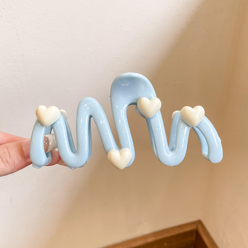 Clip de agarre, gran cantidad de cabello, horquilla esmerilada, horquilla simple, horquilla de tiburón, nuevo y exquisito tocado de alta gama, horquilla femenina