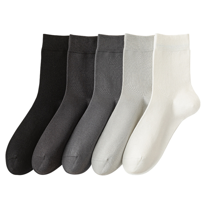 men's summer thin breathable antibacterial sports knee socks