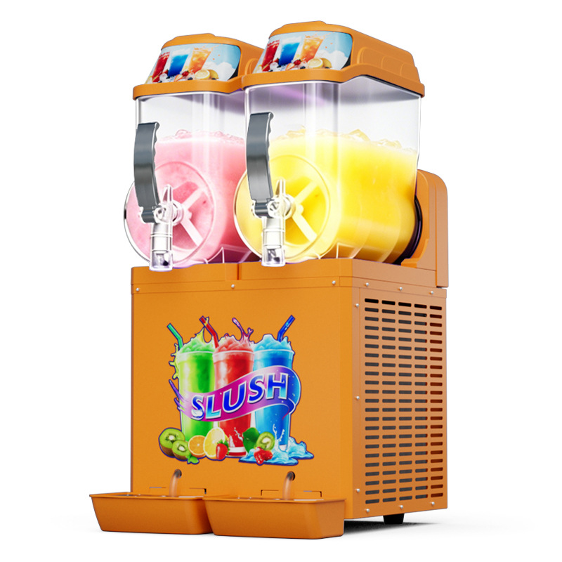 Máquina de nieve comercial de un solo cilindro, doble cilindro, tres cilindros, máquina de derretimiento de nieve, máquina de batido, máquina de jugo, máquina de lodo de cóctel