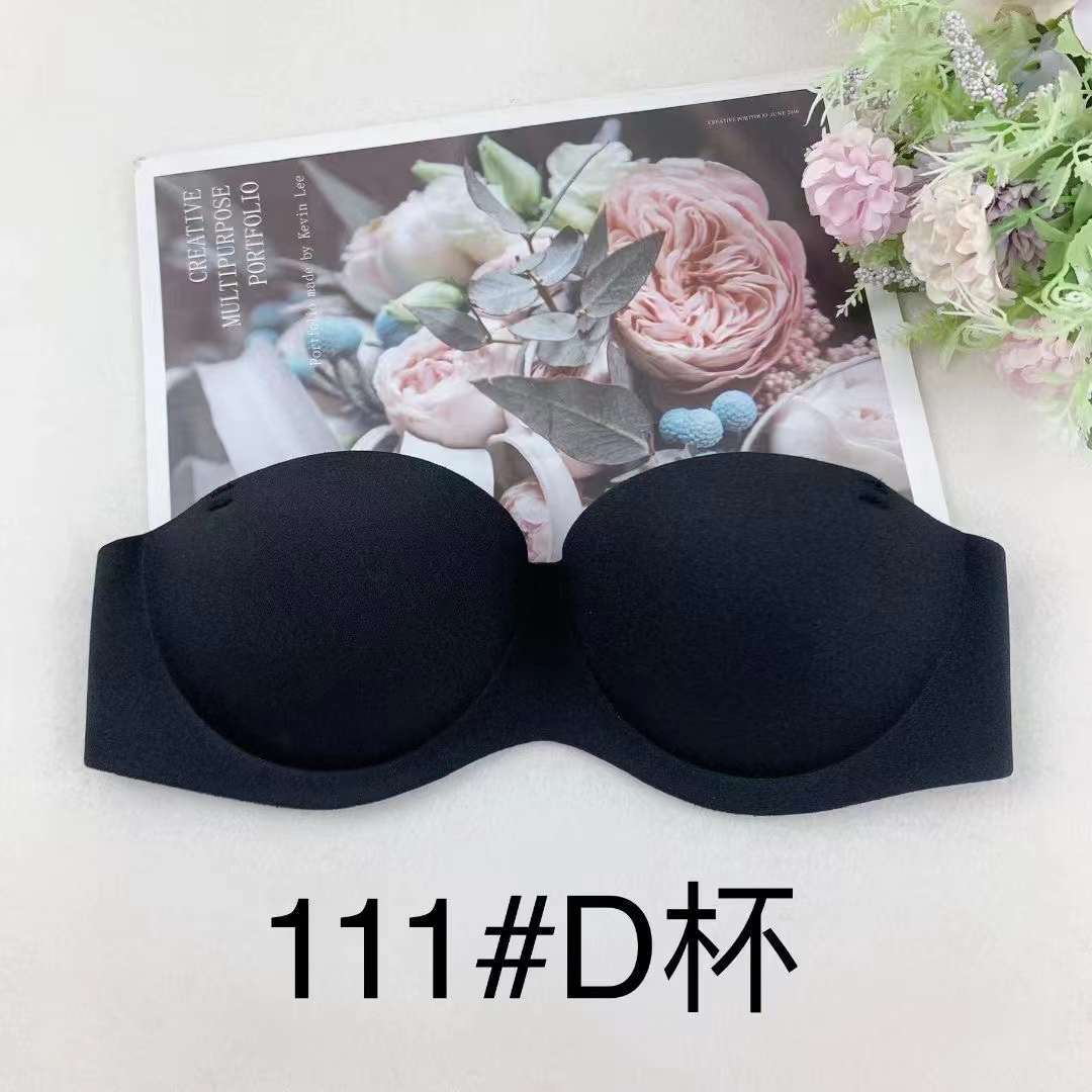 Extranjero solo nuevo brillante ropa interior sin costuras de espesor medio de alta calidad push up multi-color multi-tamaño sujetador inalámbrico sujetador invisible