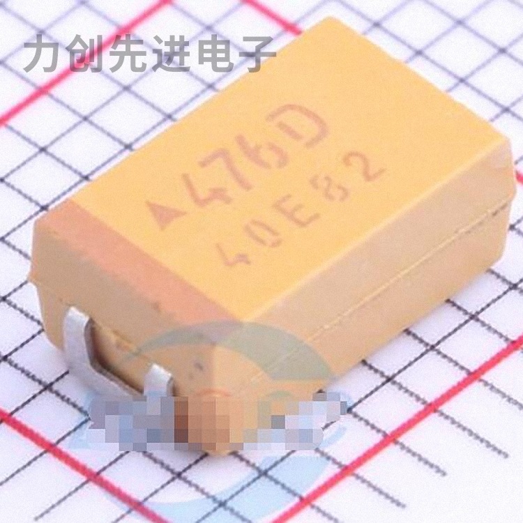 TAJD476K020RNJ 参数 47uF(476) ±10% 20V 钽电容