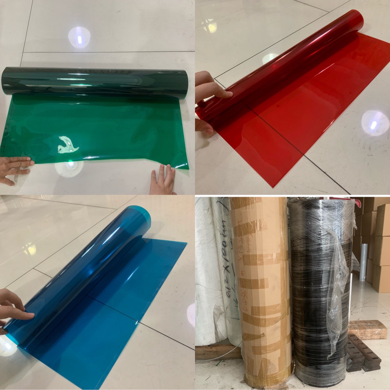 彩色pet胶片片材可制定规格带图询价