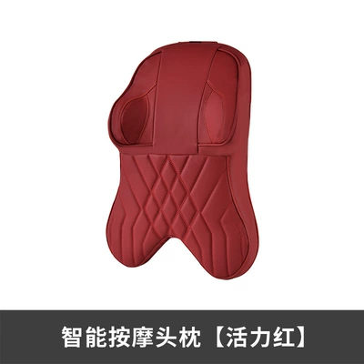 Car Massage Headrest Neck Pillow — Headrest - head-restraint-vitality-red