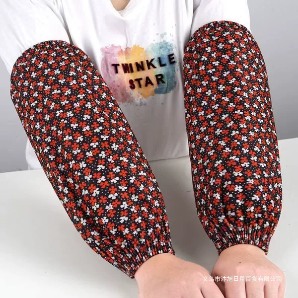 Manufacturer Autumn and Winter Thickened Crystal Velvet Sleeves for Men and Women Anti-Fouling Work Sleeves Long Wear-Resistant Sleeves Wholesale