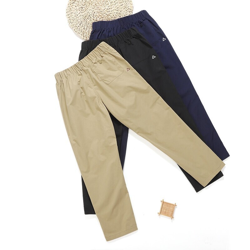 2025 Men's Triangle Logo Soft Shell Windproof Assault Pants Outdoor Hiking Mountaineering Casual Functional Workwear Pants