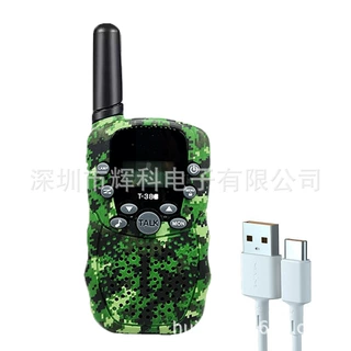 充电款跨境货源儿童对讲机批发玩具对讲机手持户外亲子亚马逊