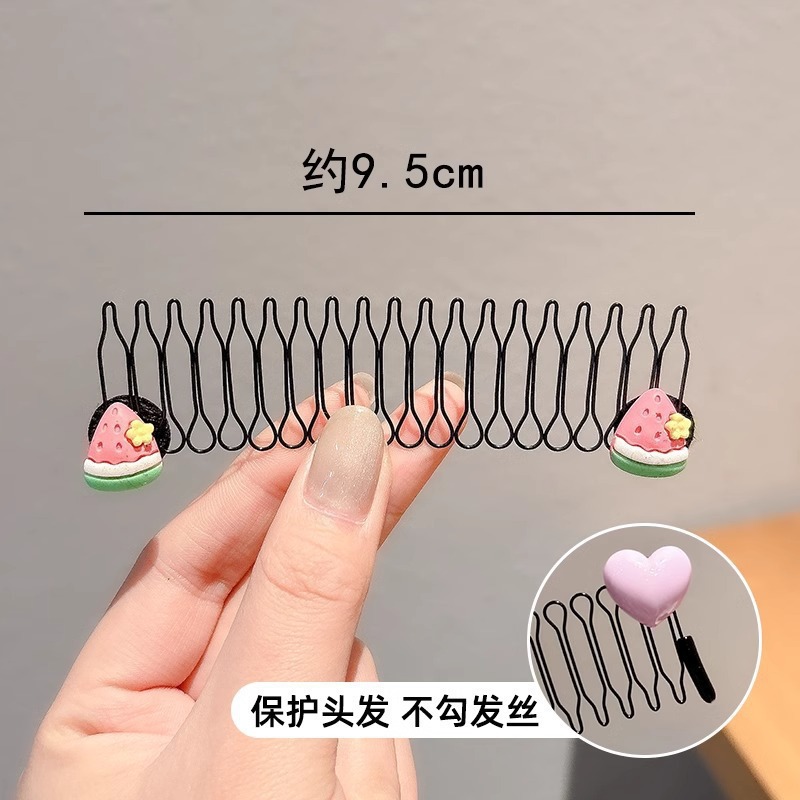 Peinado de niños pinzas de cabello para mujeres 2025 nuevo tipo de cabeza trasera máquina de cabello de tracción de peine de cabello enchufe de peinado adornamiento pinzas de cabello