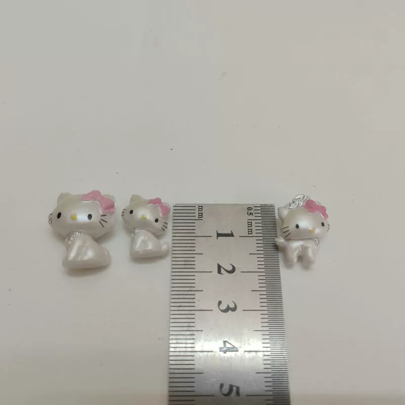 Hello kitty, small minifigures, doll, spoon, rabbit