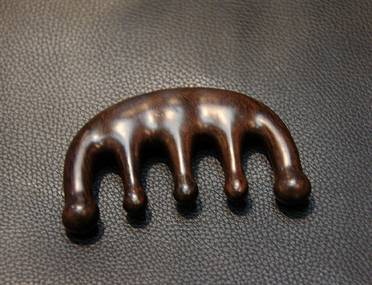 柚木五脚按摩器