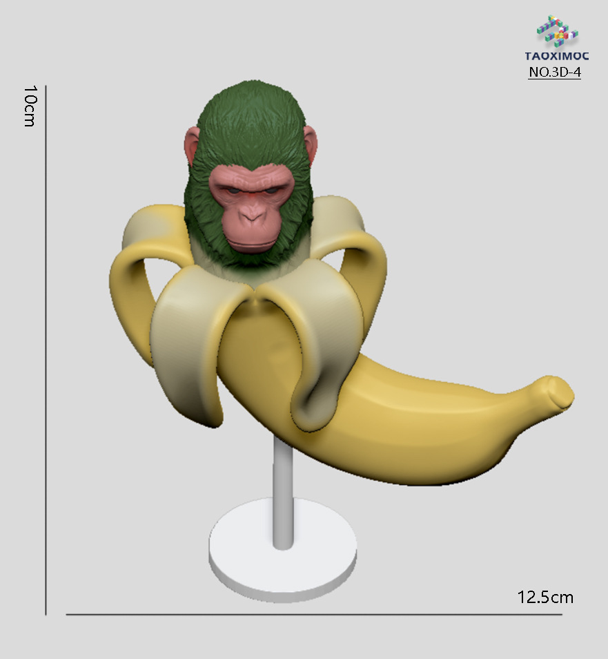 3D-4 오랑우탄 바나나