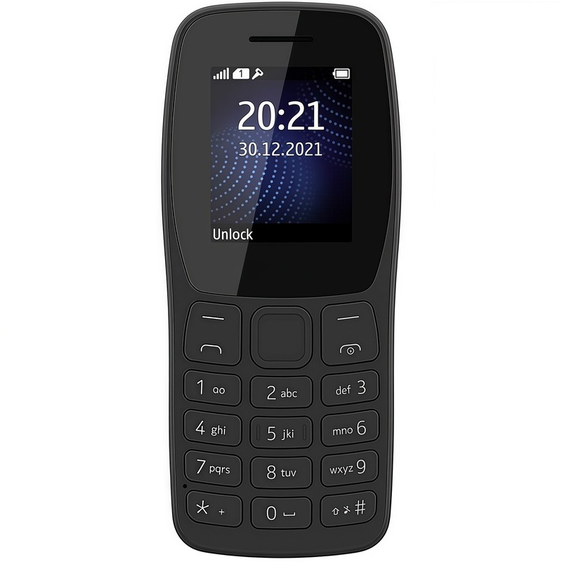 新しいアフリカのキーパッド電話機能機 105 2022 アフリカのクロスボーダーマルチカード 2G 外国貿易高齢者携帯電話|undefined