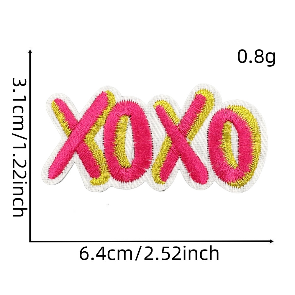 XOXO 천 패치 9#